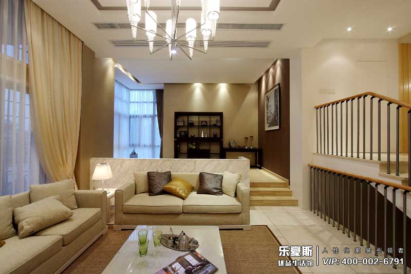 星湖國(guó)際花園現(xiàn)代簡(jiǎn)約裝修效果圖