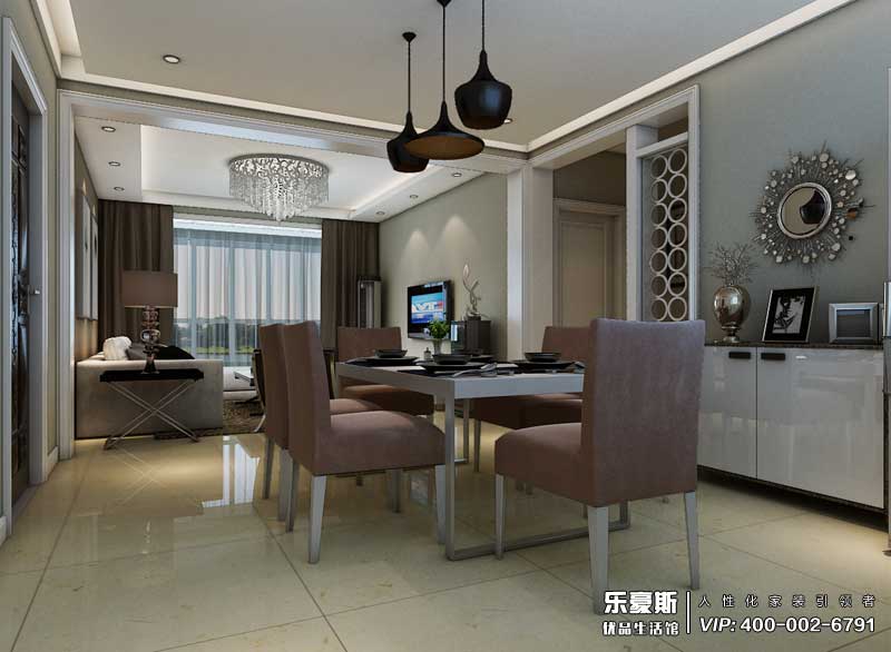 中儲(chǔ)七星公館現(xiàn)代風(fēng)格裝修效果圖