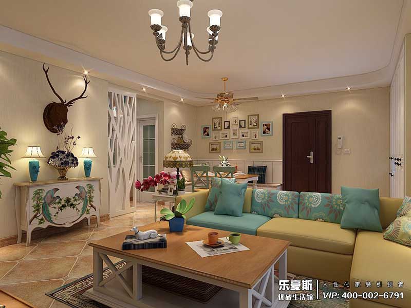 河北國際商會廣場美式風(fēng)格裝修