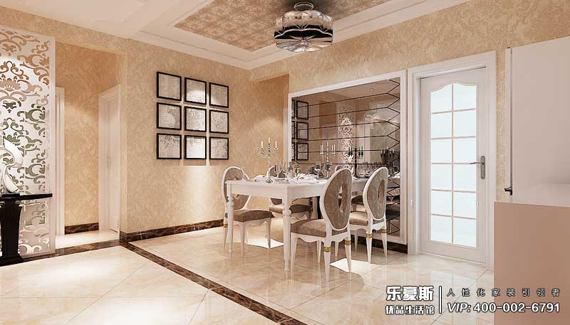 雍雅錦江花苑歐式風(fēng)格裝修效果圖