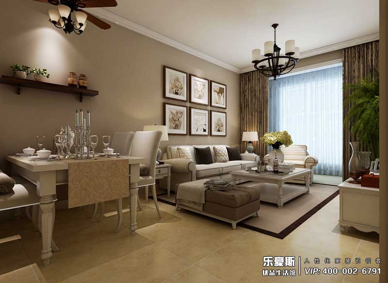 東勝紫御公園廣場現(xiàn)代混搭風格裝修效果圖