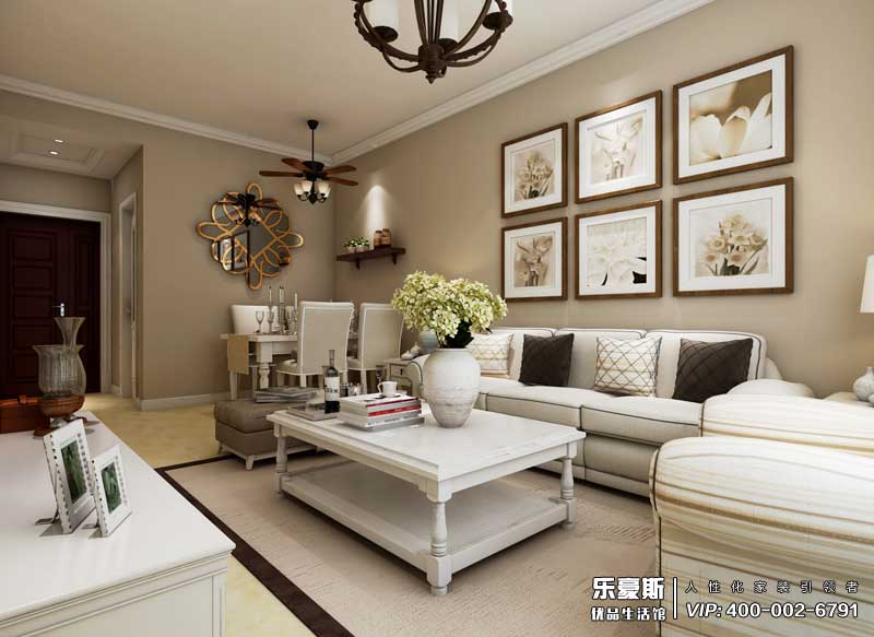 東勝紫御公園廣場現(xiàn)代混搭風格裝修效果圖