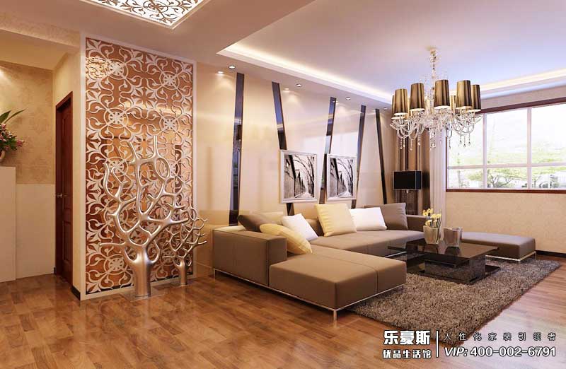 天山國(guó)賓一號(hào)現(xiàn)代風(fēng)格裝修效果圖