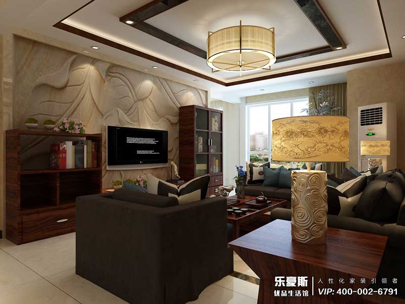 林蔭大院中式風(fēng)格裝修設(shè)計(jì)