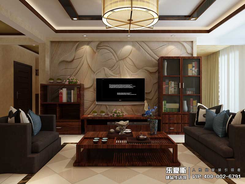 林蔭大院中式風(fēng)格裝修設(shè)計(jì)