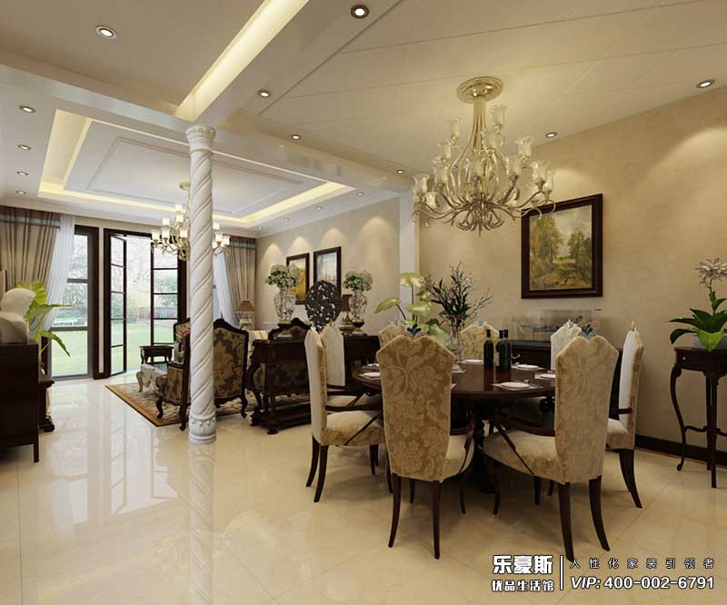 中儲七星公館歐式風(fēng)格裝修效果圖