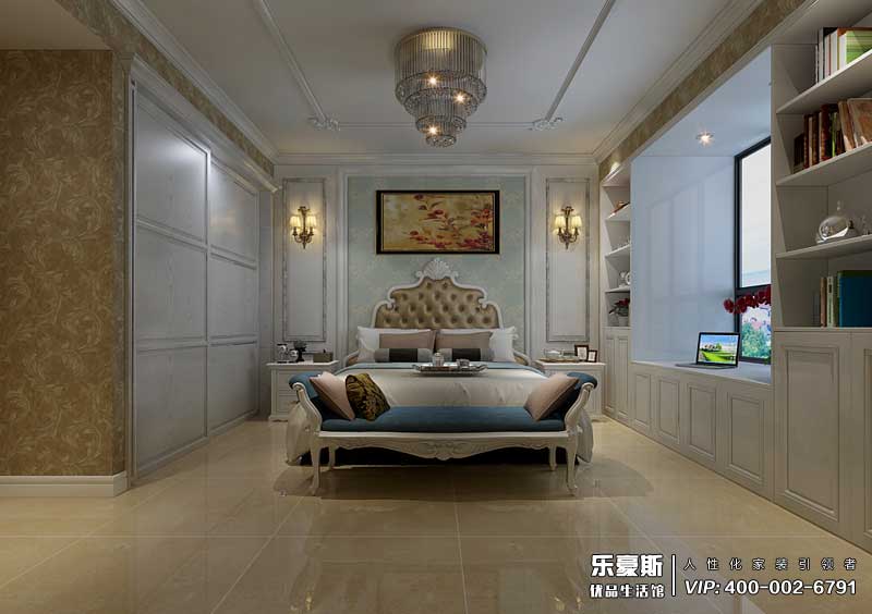 東勝紫御公園廣場法式風(fēng)格裝修效果圖