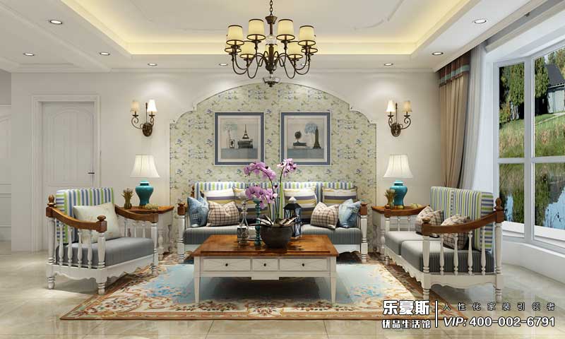 盛世御城地中海風(fēng)格裝修效果圖