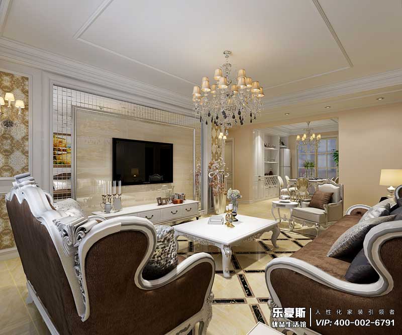 阿爾卡地亞榮盛城歐式風(fēng)格裝修效果圖