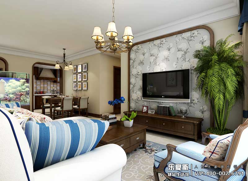 潤(rùn)德天悅城美式風(fēng)格裝修效果圖