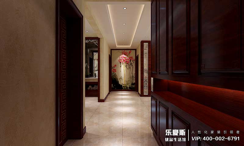 鉑宮時代中式風格裝修效果圖