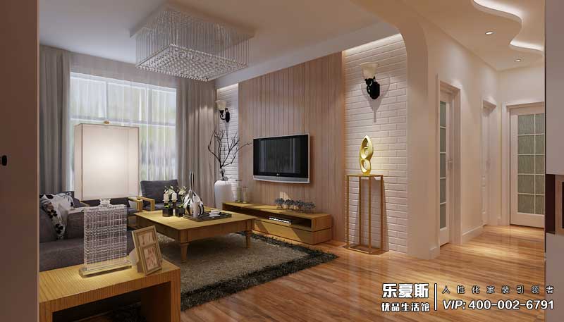 紫金藍(lán)灣現(xiàn)代簡約風(fēng)格裝修效果圖