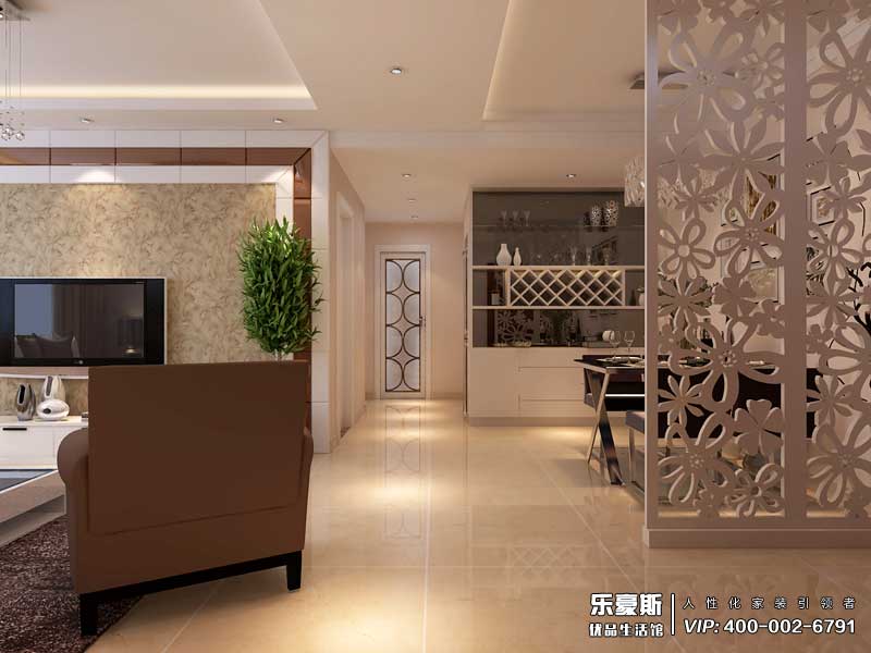 御河上院120平米現(xiàn)代風格裝修效果圖