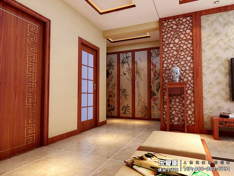 盛世御城中式風格裝修效果圖