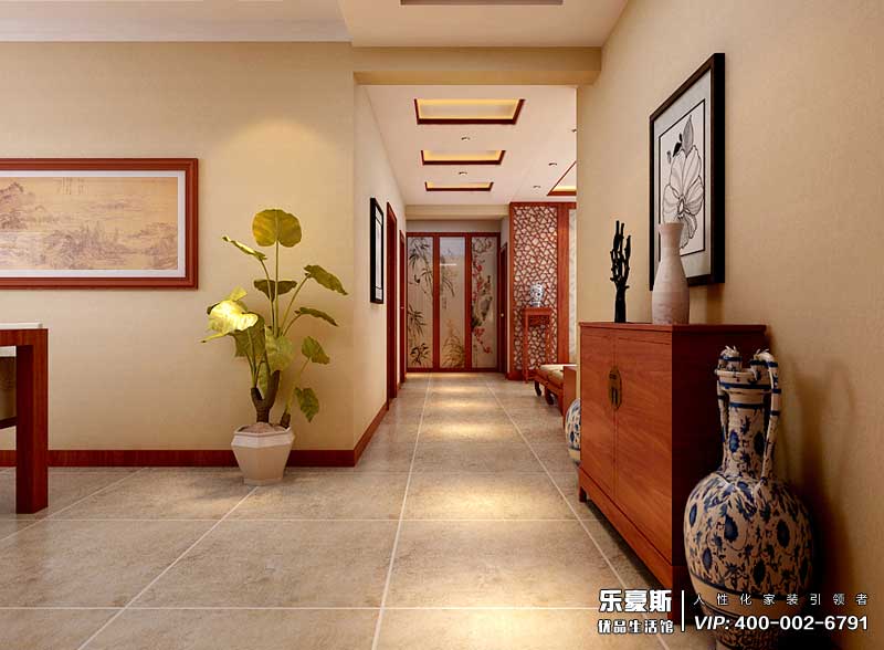 盛世御城中式風格裝修效果圖