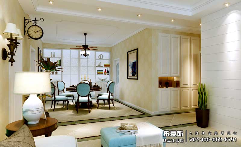 林蔭大院簡美風(fēng)格裝修效果圖