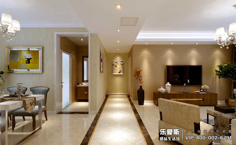 北城半島名邸現(xiàn)代風格裝修效果圖