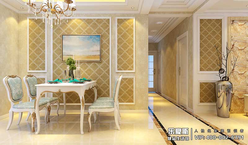 天山熙湖歐式風(fēng)格裝修效果圖