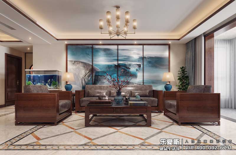 想象國際新中式風(fēng)格裝修效果圖