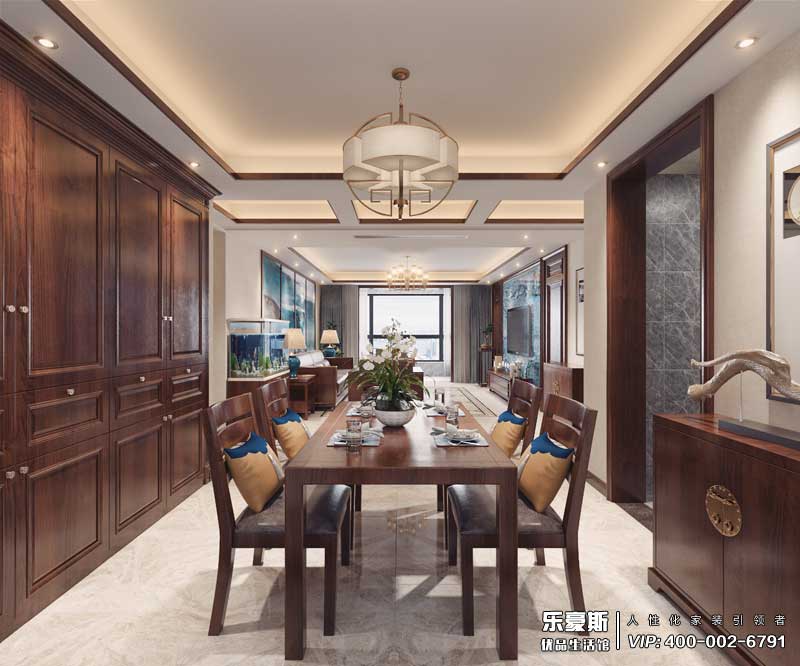 想象國際新中式風(fēng)格裝修效果圖