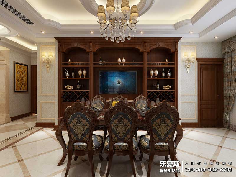 林蔭大院美式風(fēng)格裝修效果圖