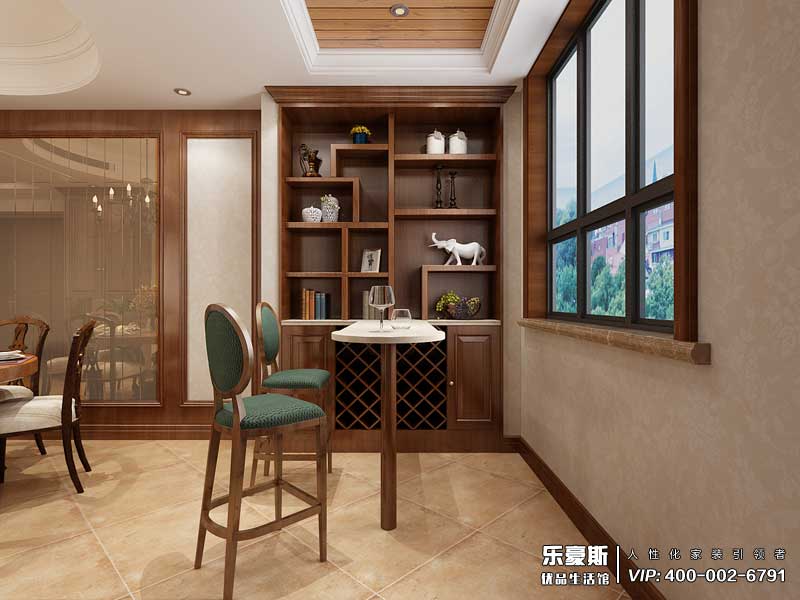 瀚唐三期美式風格裝修效果圖