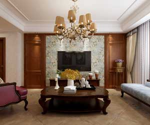 瀚唐三期美式風(fēng)格裝修效果圖