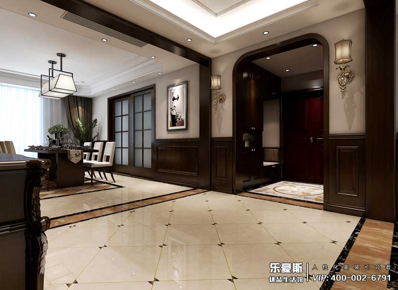 天山九峯四室兩廳三衛(wèi)裝修效果圖