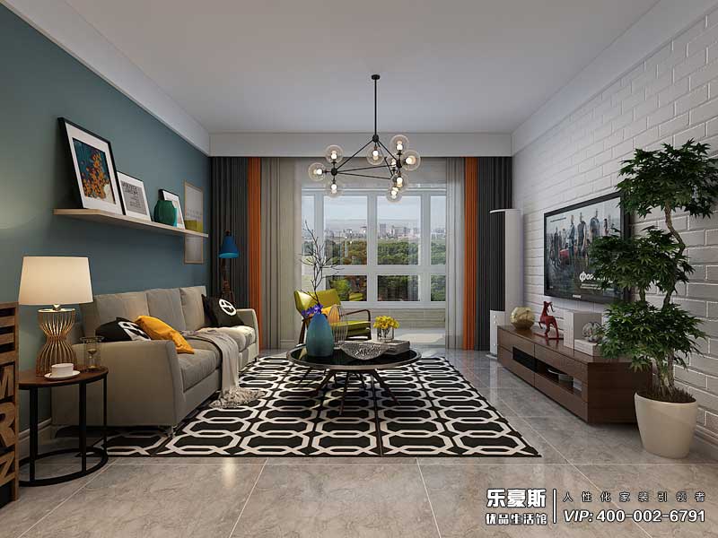 林蔭大院北歐風(fēng)格裝修設(shè)計(jì)效果圖