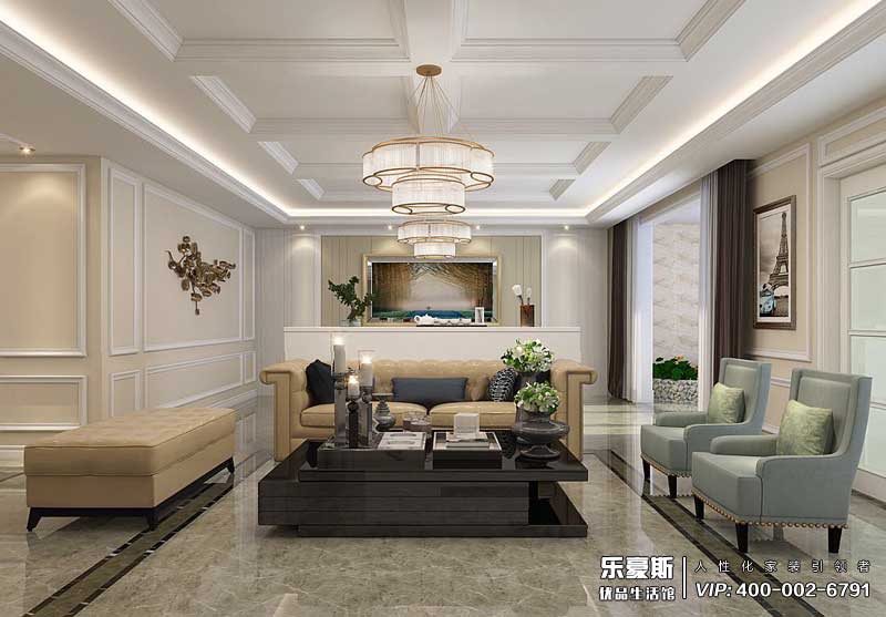 想象國(guó)際四室兩廳裝修效果圖