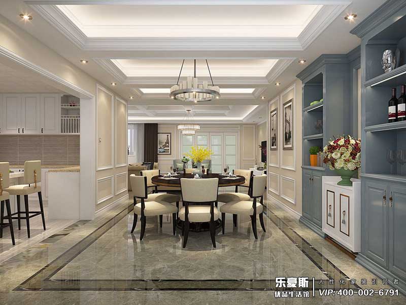 想象國(guó)際四室兩廳裝修效果圖