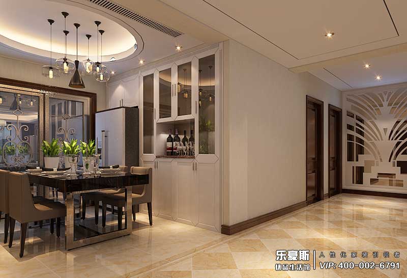 國(guó)仕山三室兩廳裝修效果圖