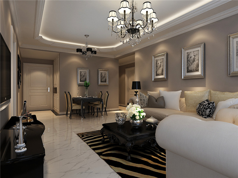 眾美小區(qū)/現(xiàn)代簡約/95㎡/兩室兩廳