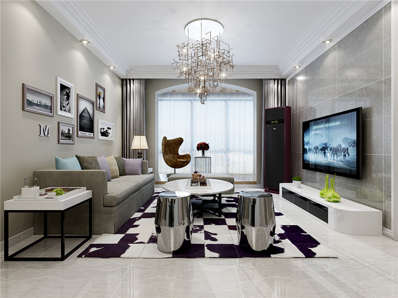 藍山印象/現(xiàn)代簡約/135/三室兩廳