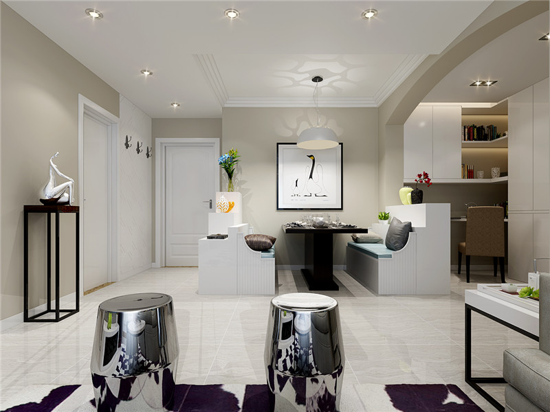 藍山印象/現(xiàn)代簡約/135/三室兩廳