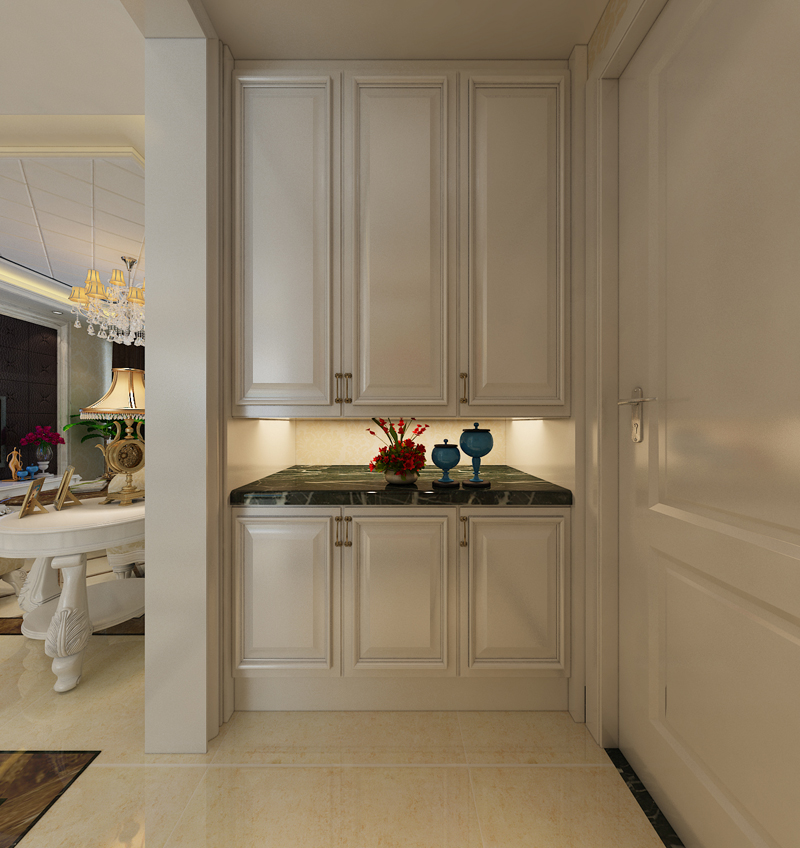 盛邦二期139平米三室兩廳簡歐風格 盛邦二期139平米三室兩廳簡歐風格