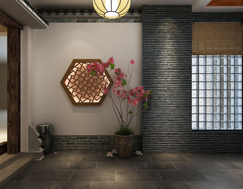 七十九號院小區(qū)148平米三室兩廳新中風格