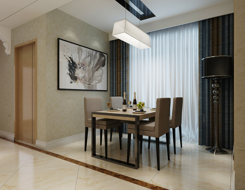 保利e區(qū)97平米兩室現(xiàn)代簡(jiǎn)約