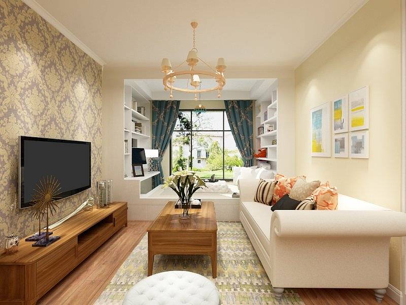 天海譽(yù)天下/88平米/美式風(fēng)格