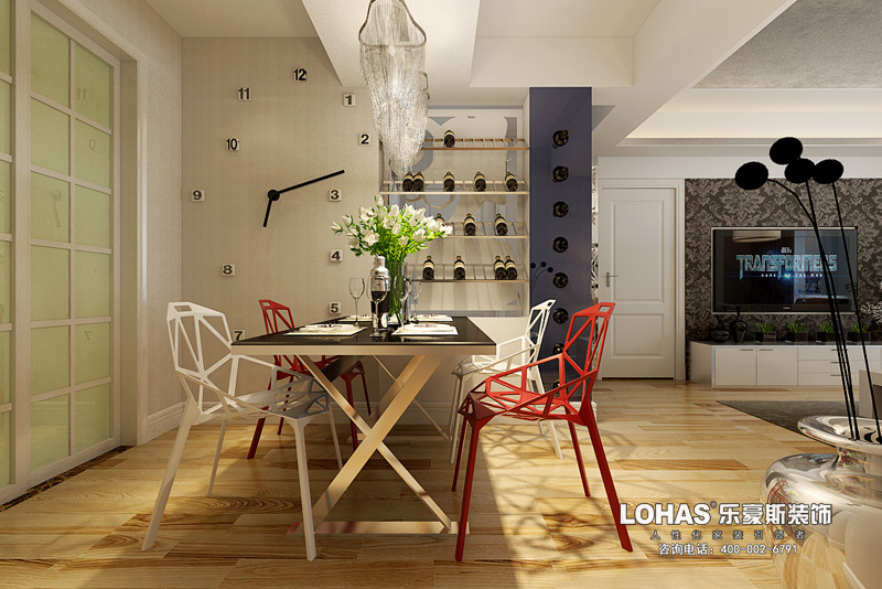 上東花園三室兩廳139㎡現(xiàn)代風(fēng)格