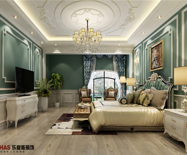 恒大金碧天下400平米別墅新古典風格裝修