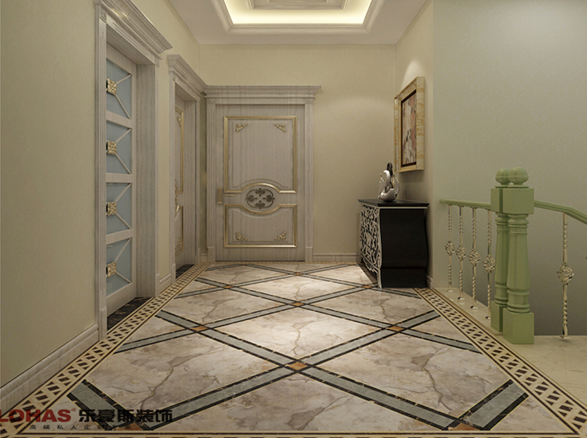 恒大金碧天下400平米別墅新古典風格裝修