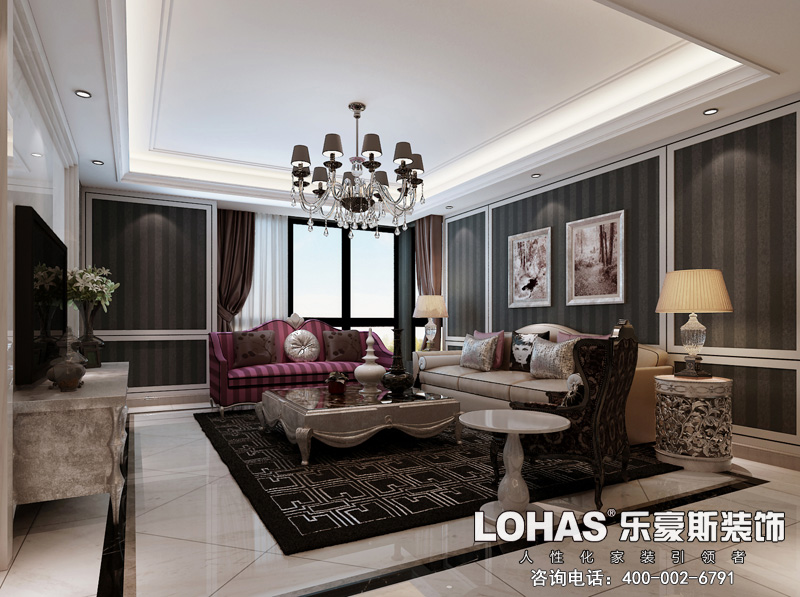 眾美廊橋四季/120平米?現(xiàn)代后奢