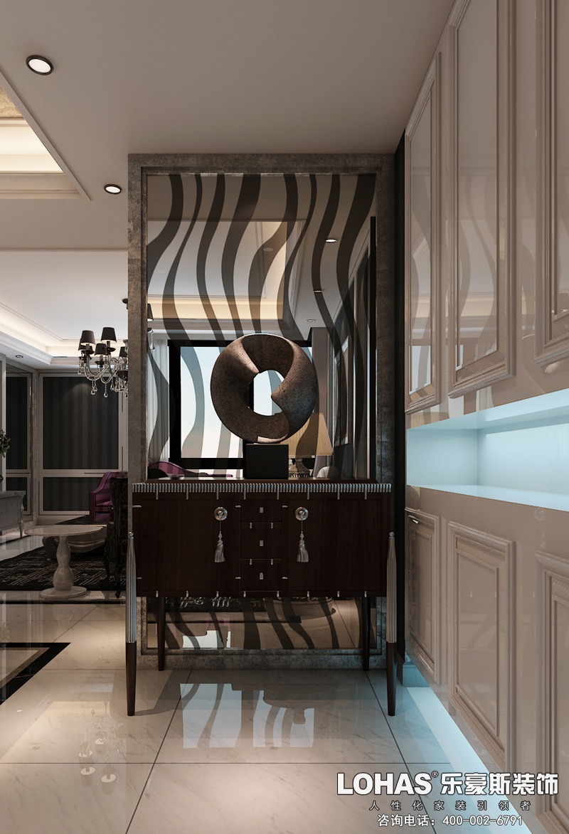 眾美廊橋四季120平米裝修效果圖