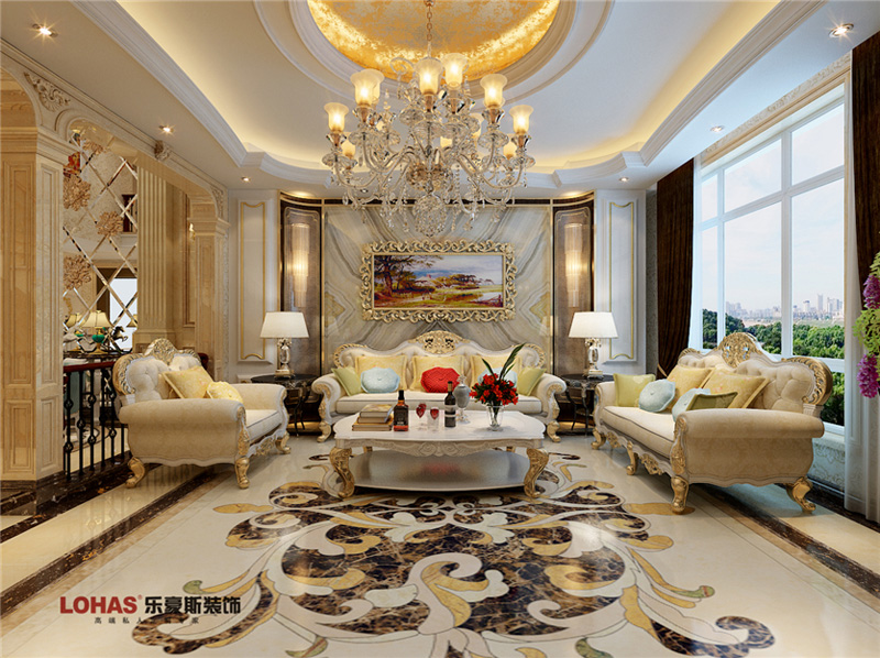 紅石原著別墅歐式風(fēng)格修效果圖