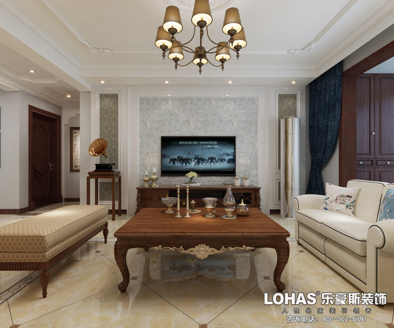 天海譽(yù)天下/139平米/美式