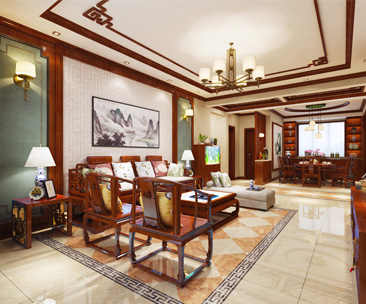 濱河華府/139平米/簡中風格