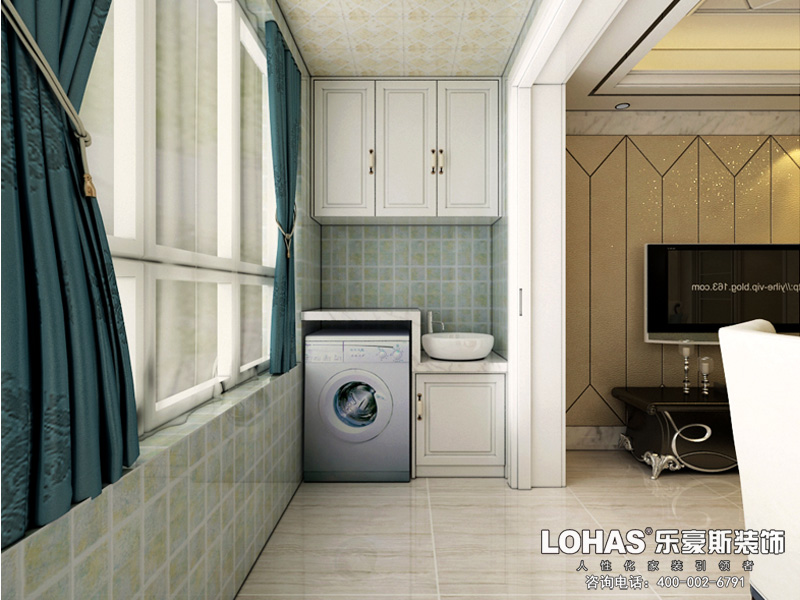 保利拉菲兩室兩廳89平后奢風(fēng)格