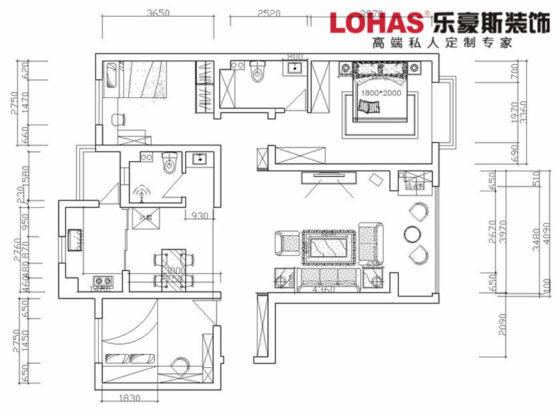 玫瑰灣136平三室兩廳