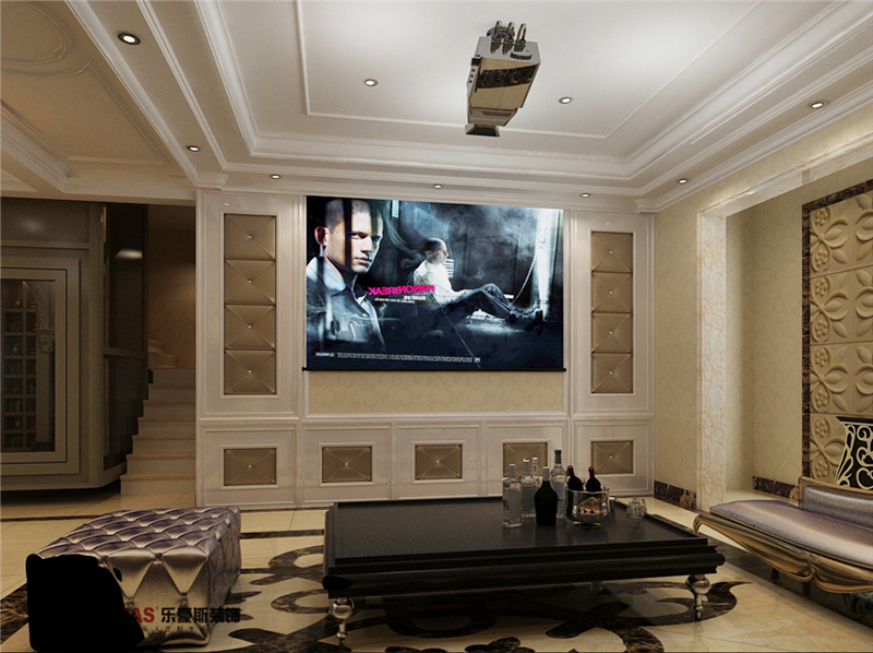 原河名墅400平別墅裝修案例效果圖